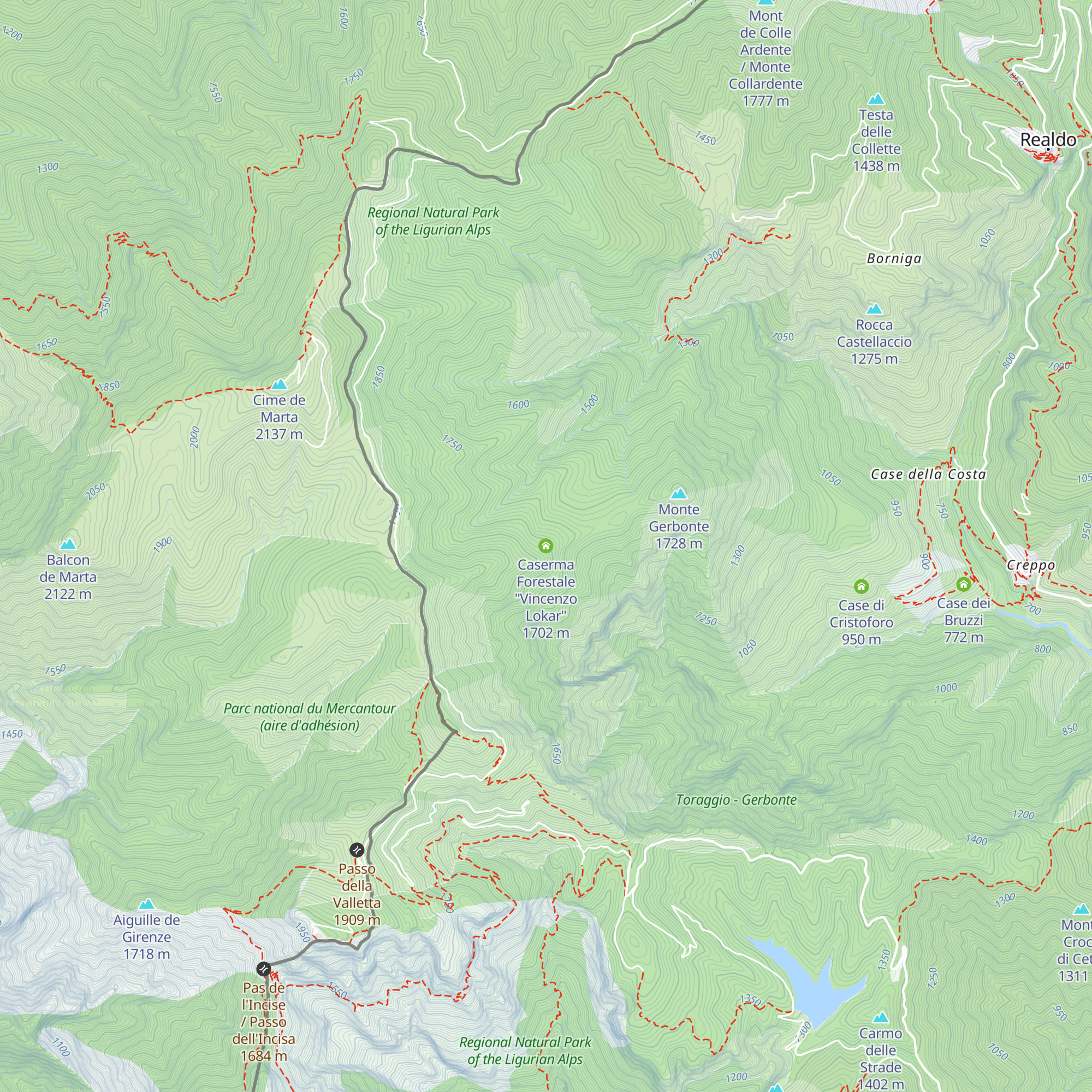 Caserma Forestale "Vincenzo Lokar" map