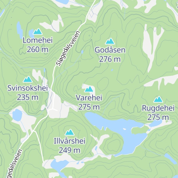 Map of Varehei