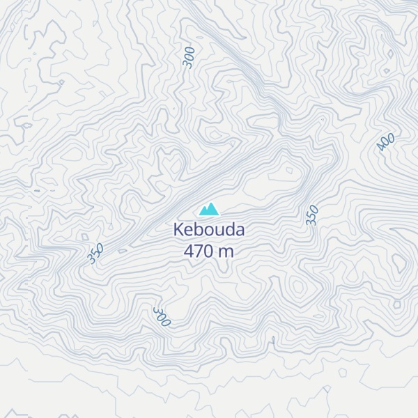 Map of Kebouda