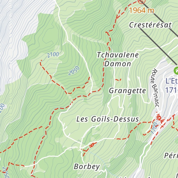 Map of Agriturismo Alpe Corneuil