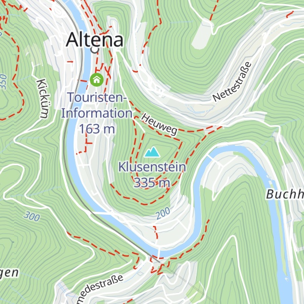 Map of Klusenstein