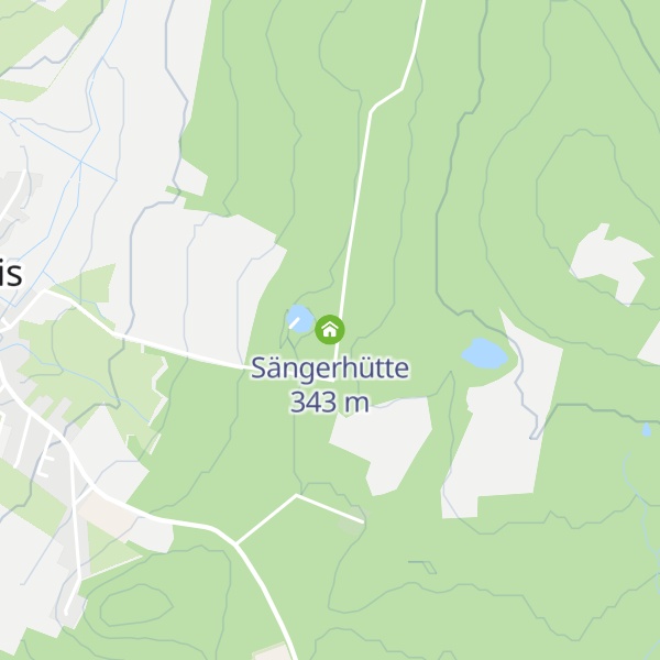 Map of Sängerhütte