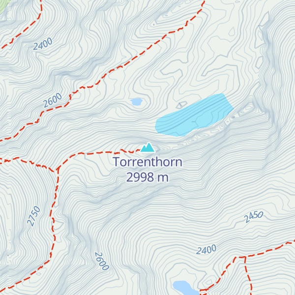 Map of Torrenthorn