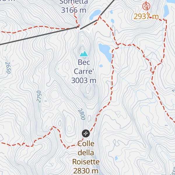 Map of Pointe Sud