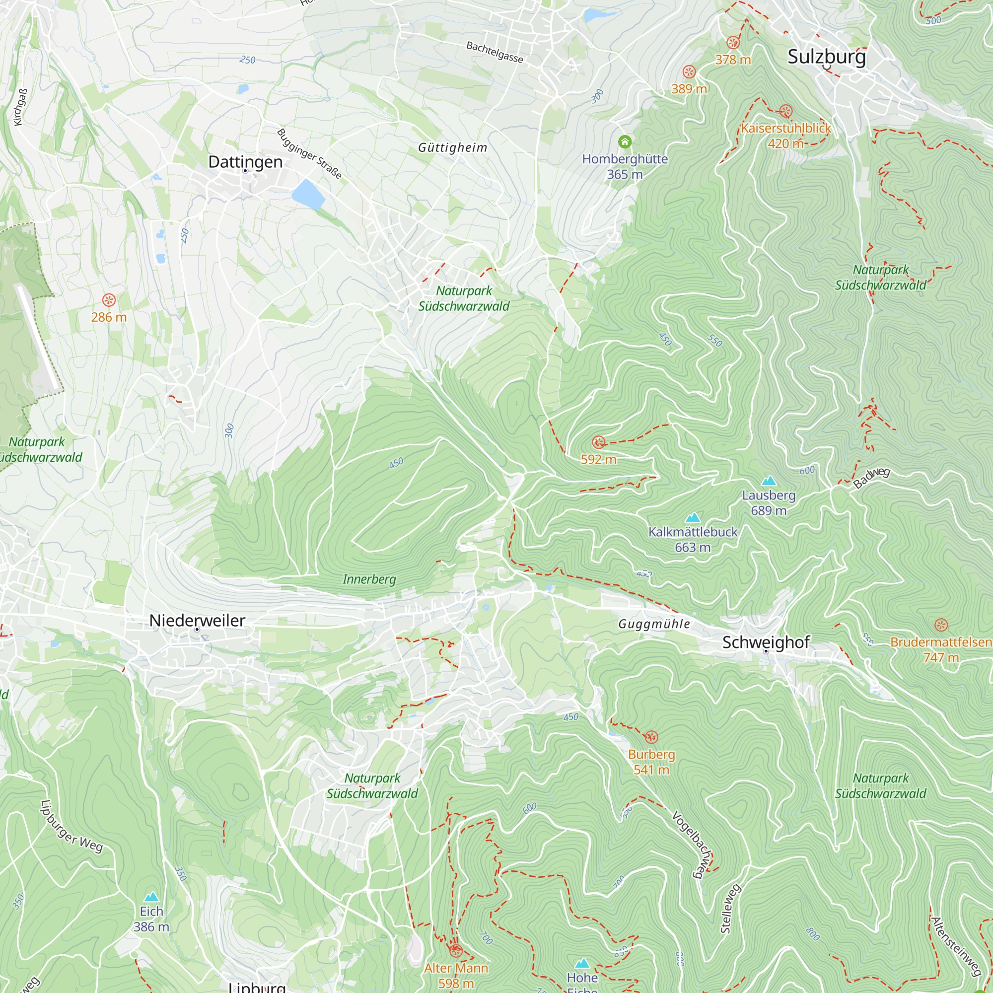 Schwärze Hütte map