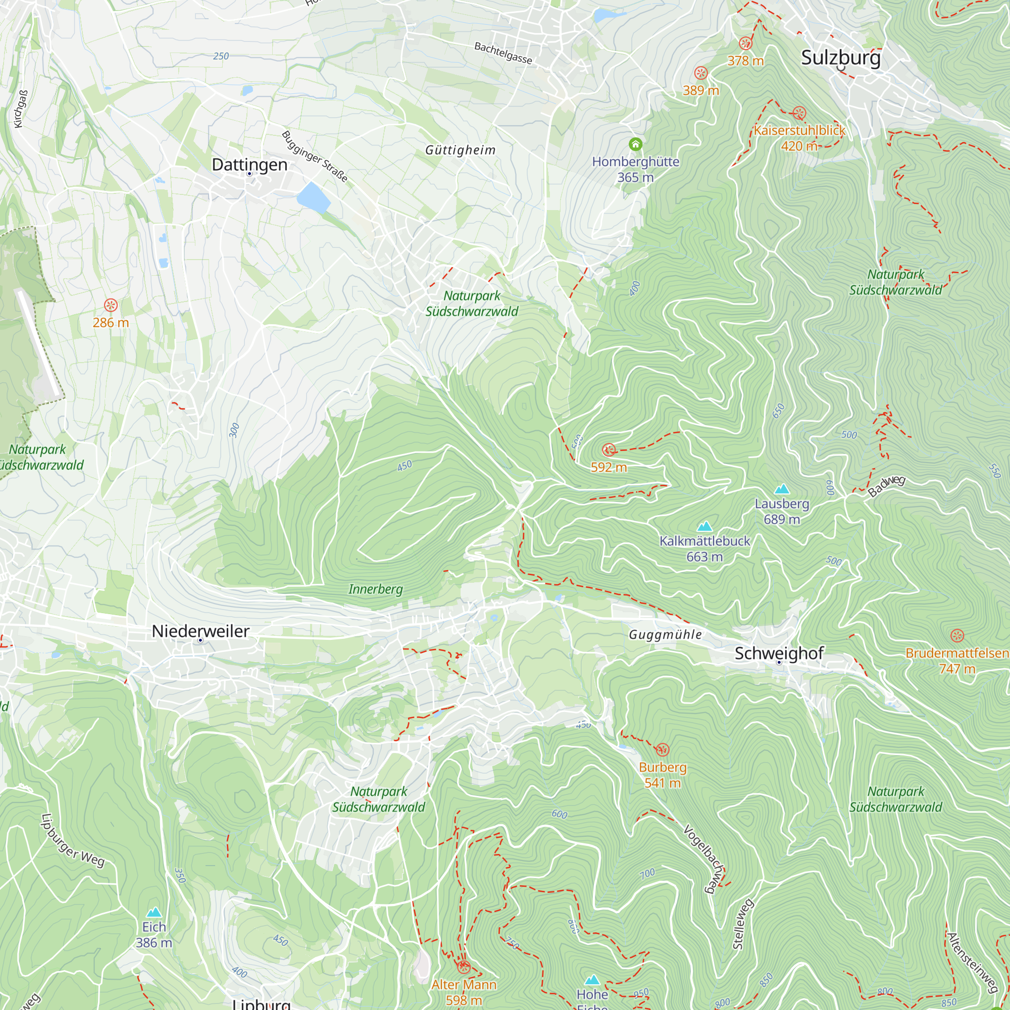 Schwärze Hütte map