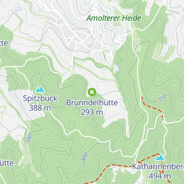 Map of Brunndelhütte