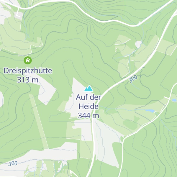 Map of Auf der Heide