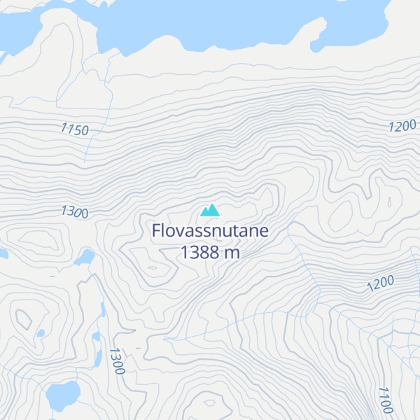 Map of Flovassnutane