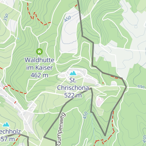 Map of St. Chrischona