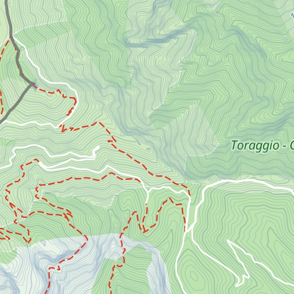 Map of Colle della Sella