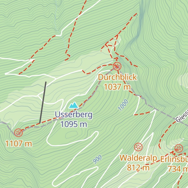 Map of Wannenflue
