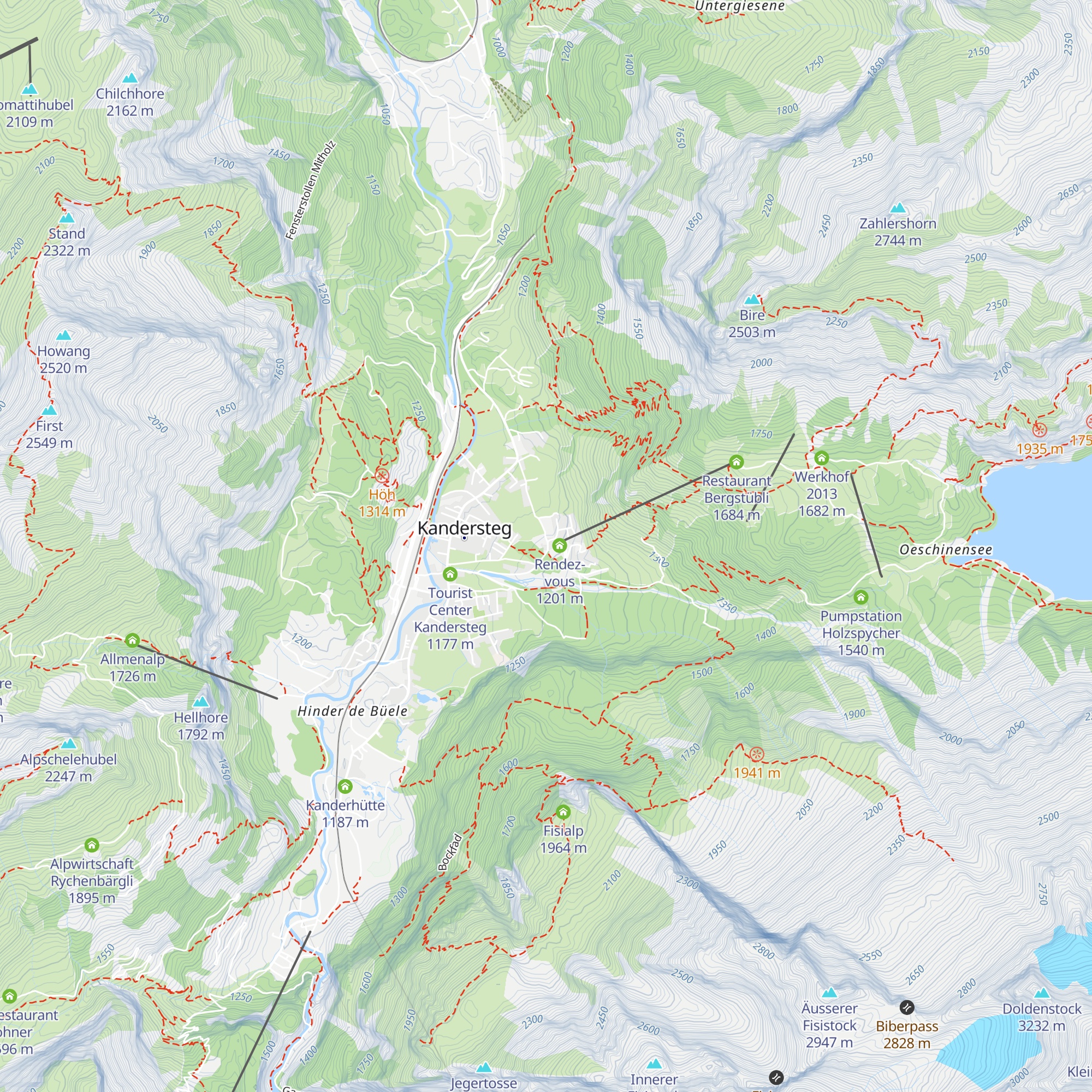 Ermitage map