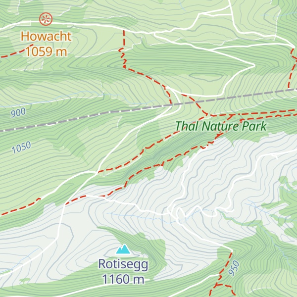 Map of Vogelberg
