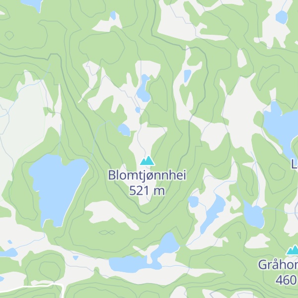Map of Ørneliheii