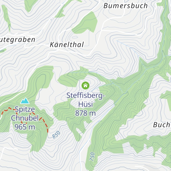 Map of Steffisberg-Hüsi