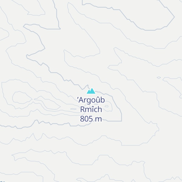 Map of ’Argoûb Rmîch