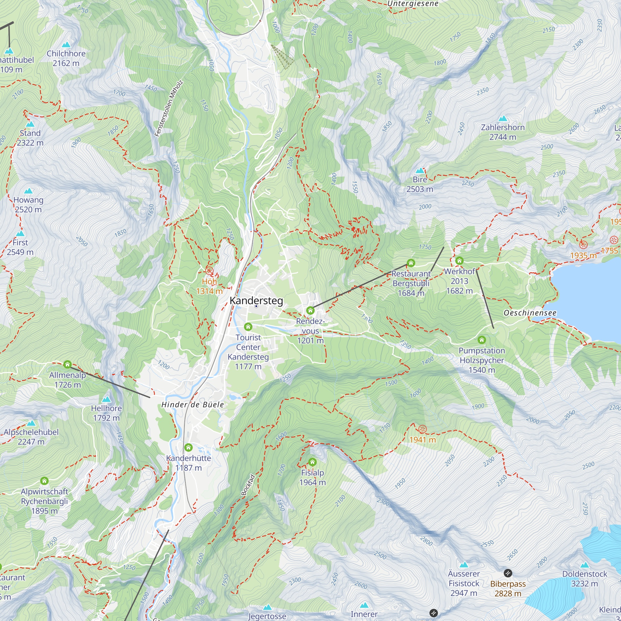 Rendez-vous map