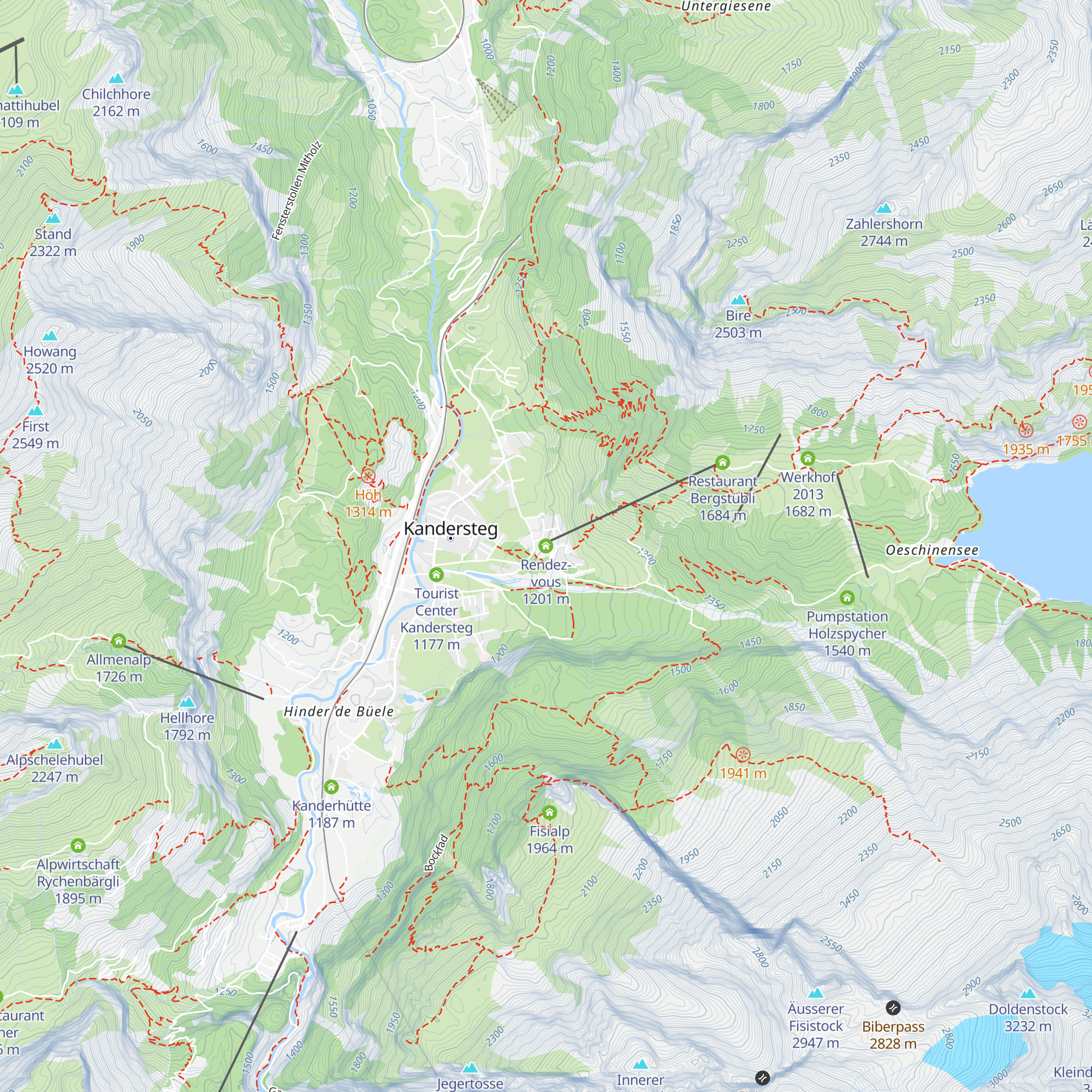 Rendez-vous map