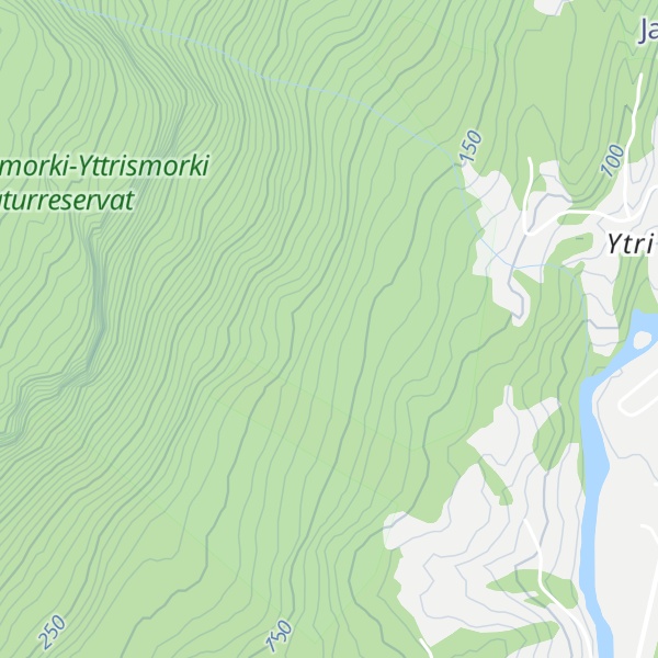 Map of Vesjene