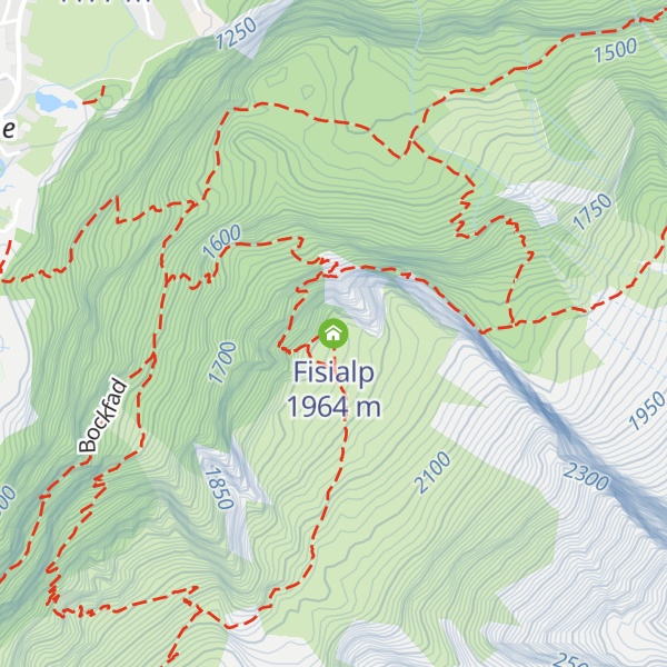 Map of Fisialp