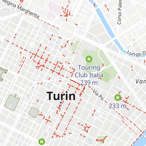 Map of Torino - Ufficio del Turismo