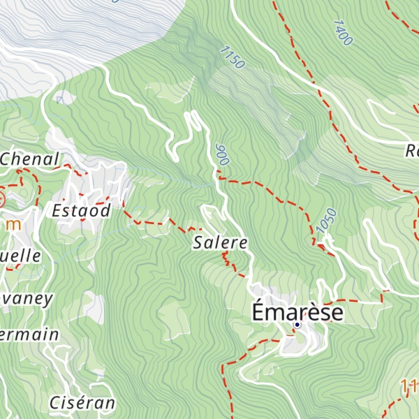 Map of Foier de Charité
