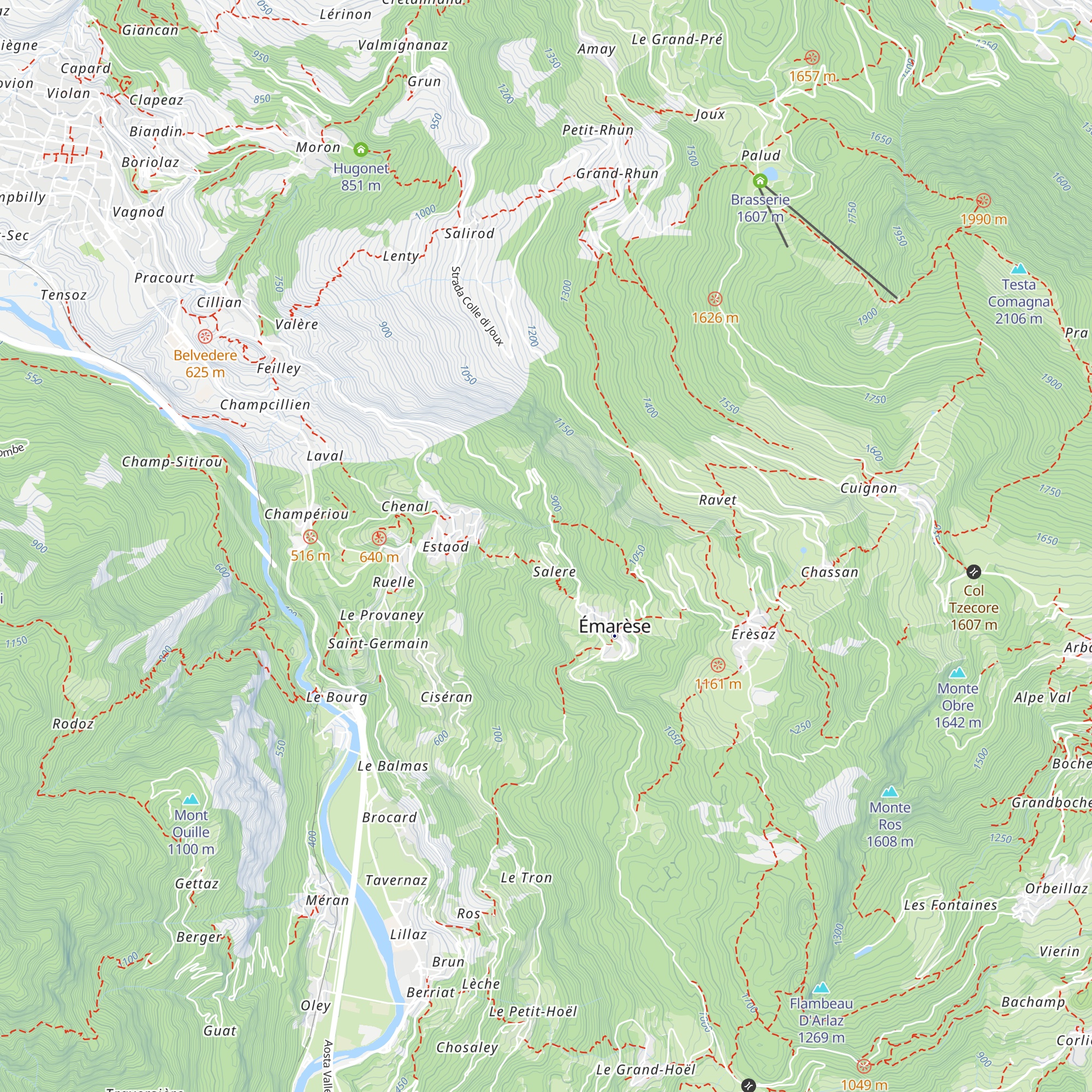 Foier de Charité map