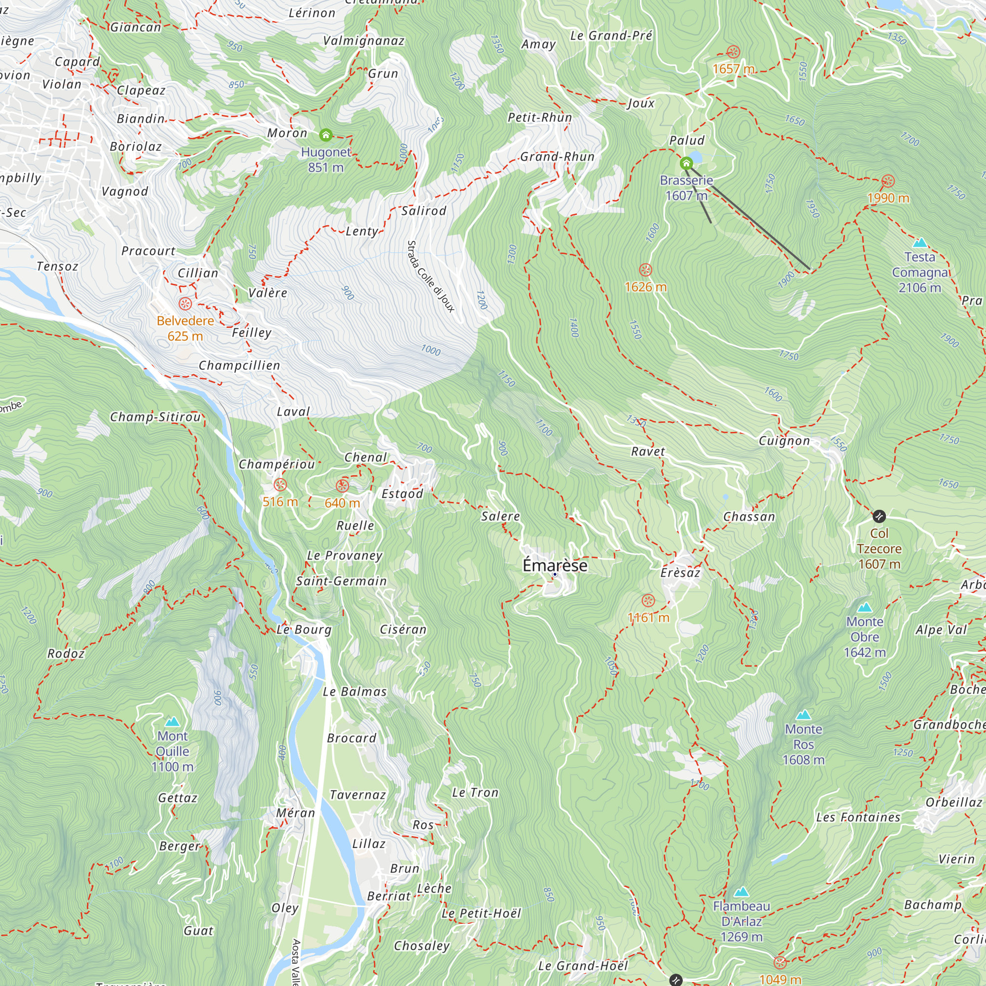 Foier de Charité map