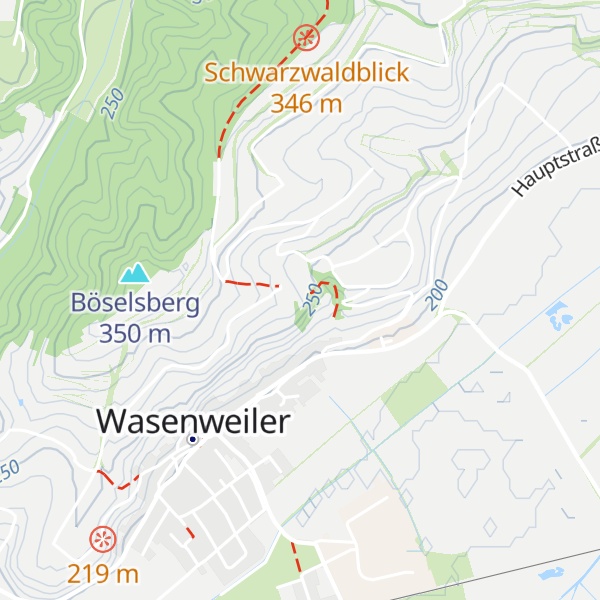 Map of Wanderhütte Kinzgen