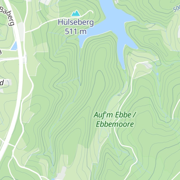 Map of Jüberg
