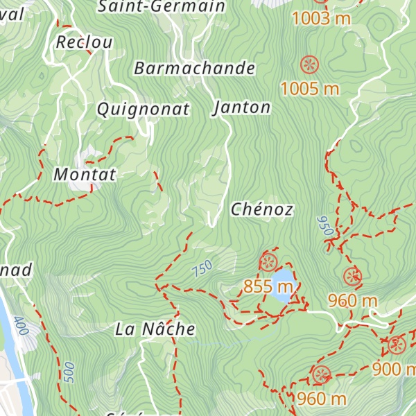 Map of B&B La Majon de fohten