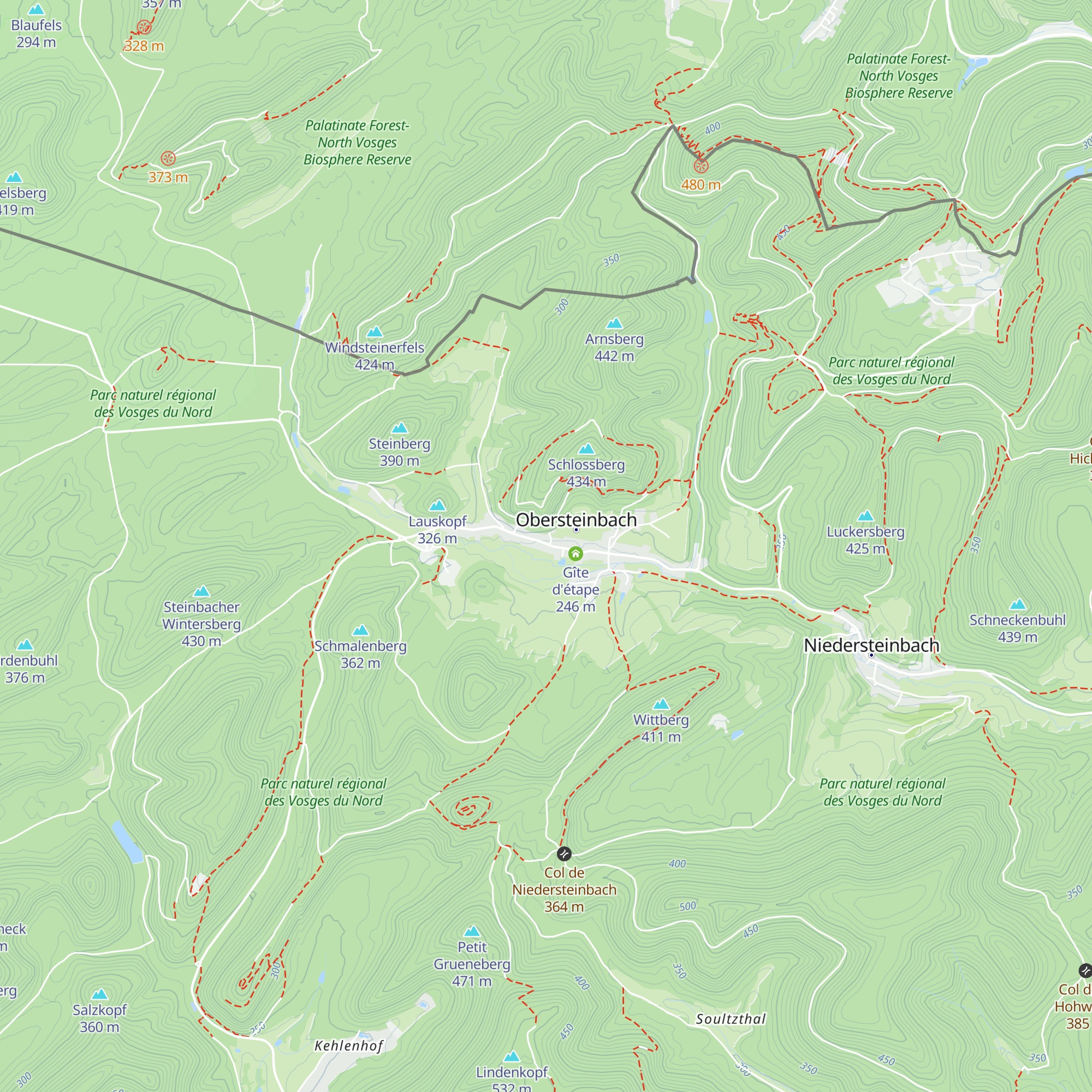 Gîte du Schlossberg map