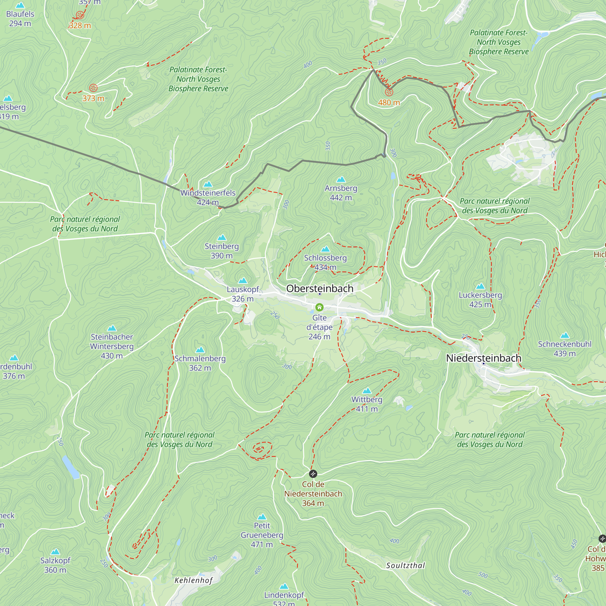 Gîte du Schlossberg map