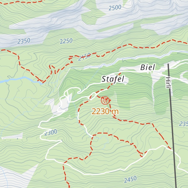 Map of Stafelalp