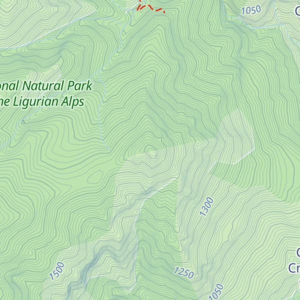 Map of Monte Gerbonte