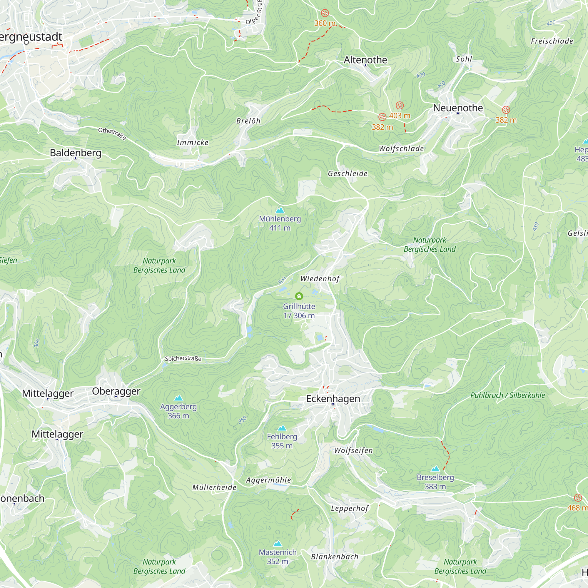 Grillhütte 25 map