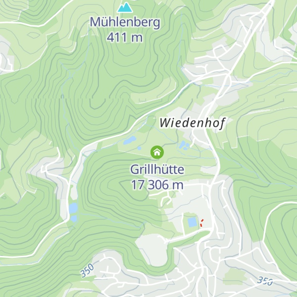 Map of Grillhütte 25