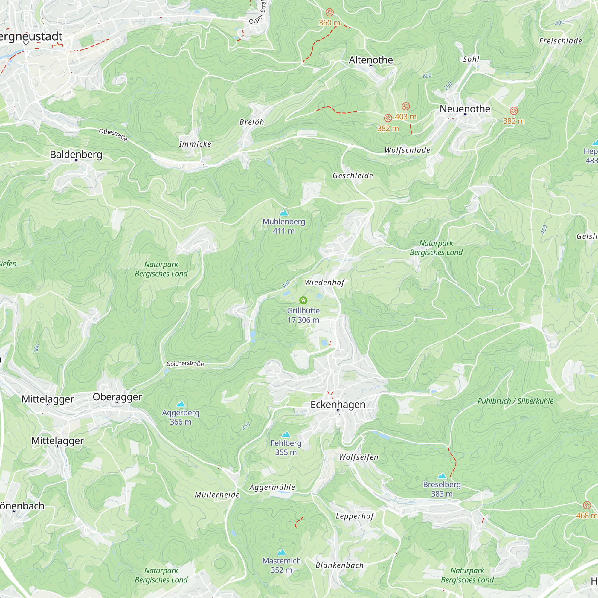 Grillhütte 10 map