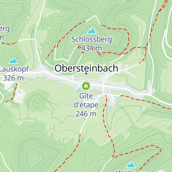 Map of Gîte d'étape