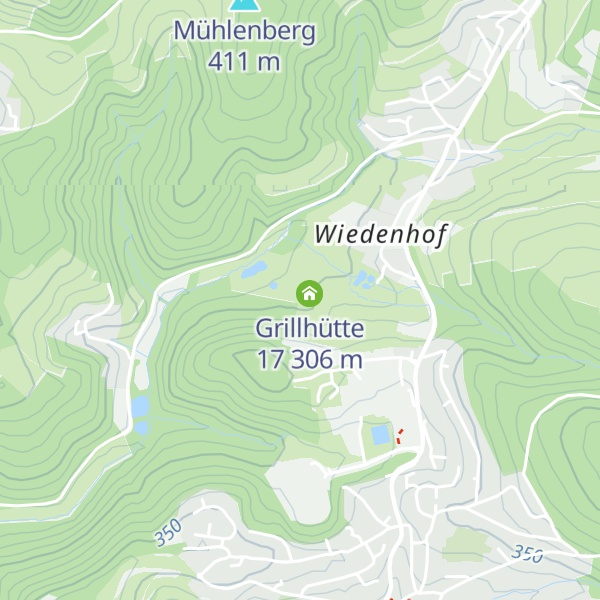 Map of Grillhütte 13