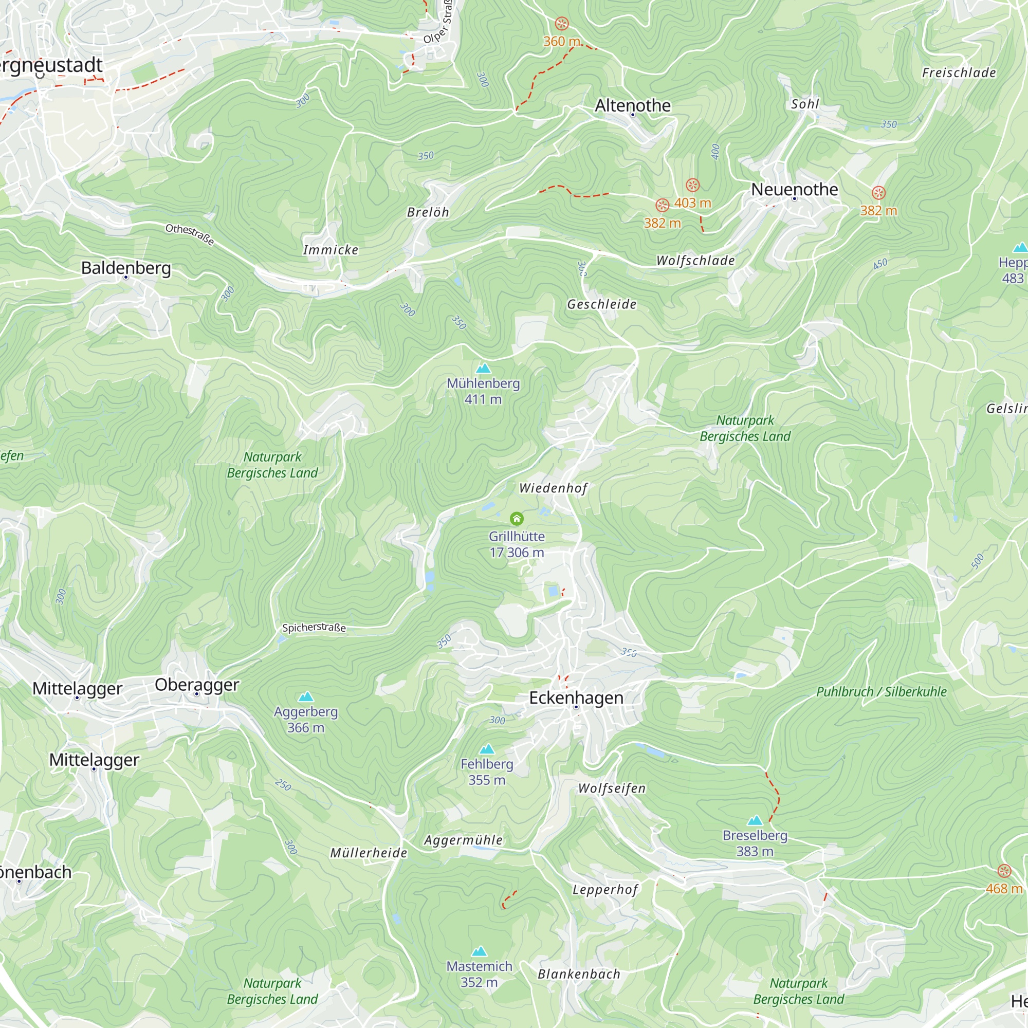 Grillhütte 21 map