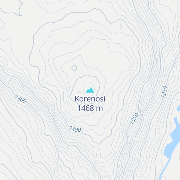 Map of Korenosi