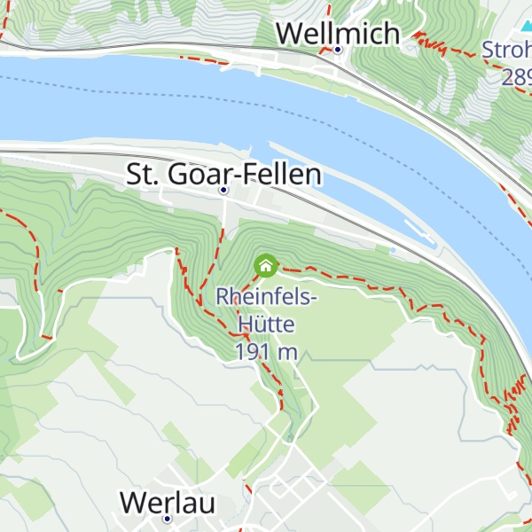 Map of Rheinfels-Hütte