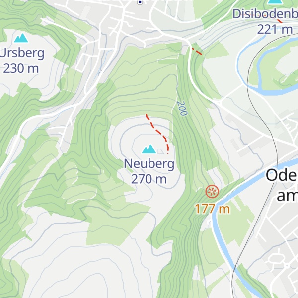 Map of Neuberg