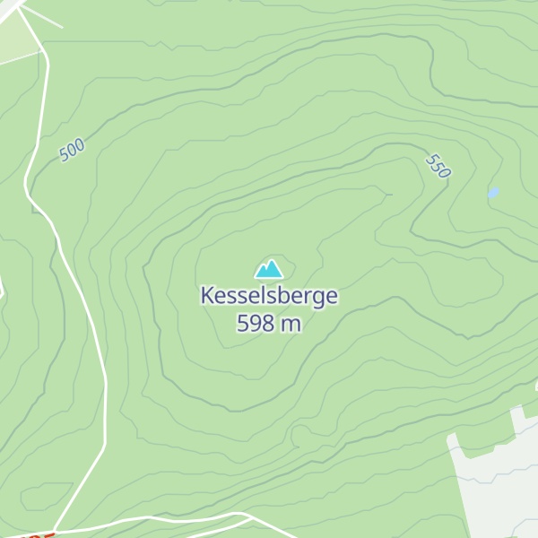 Map of Kesselsberge