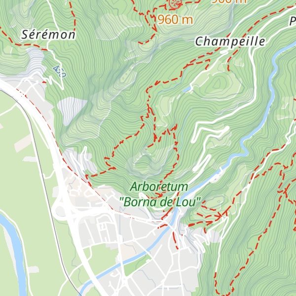 Map of Monte Conge