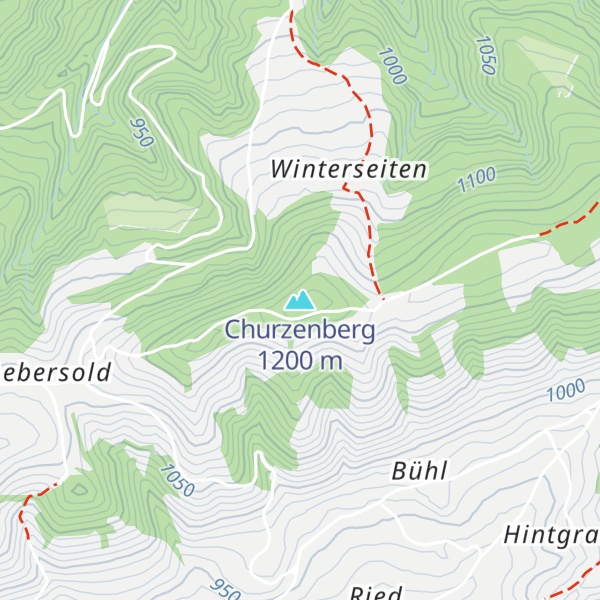 Map of Churzenberg