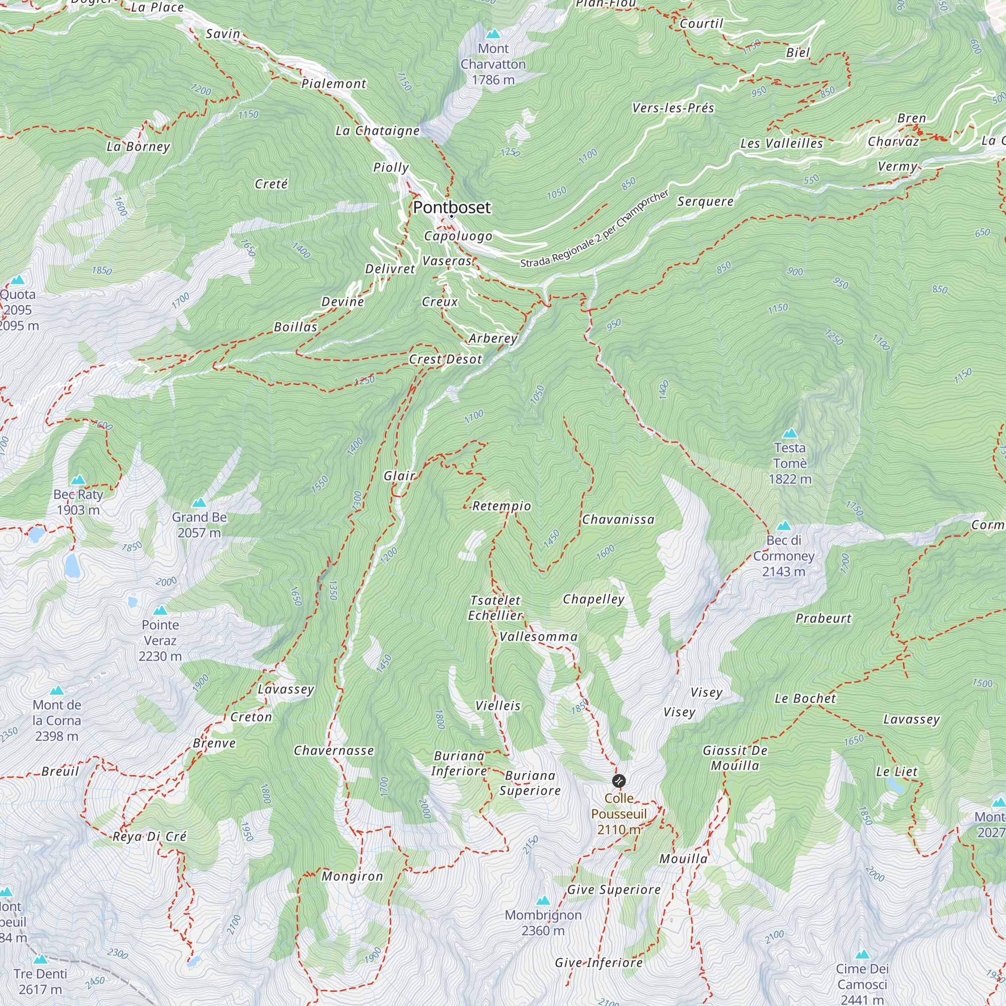 Dortoir Retempio map