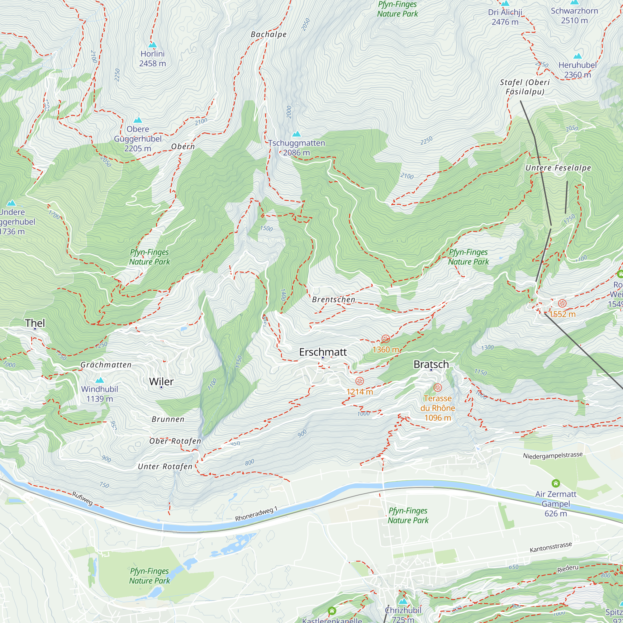 Brentschen Palatz map